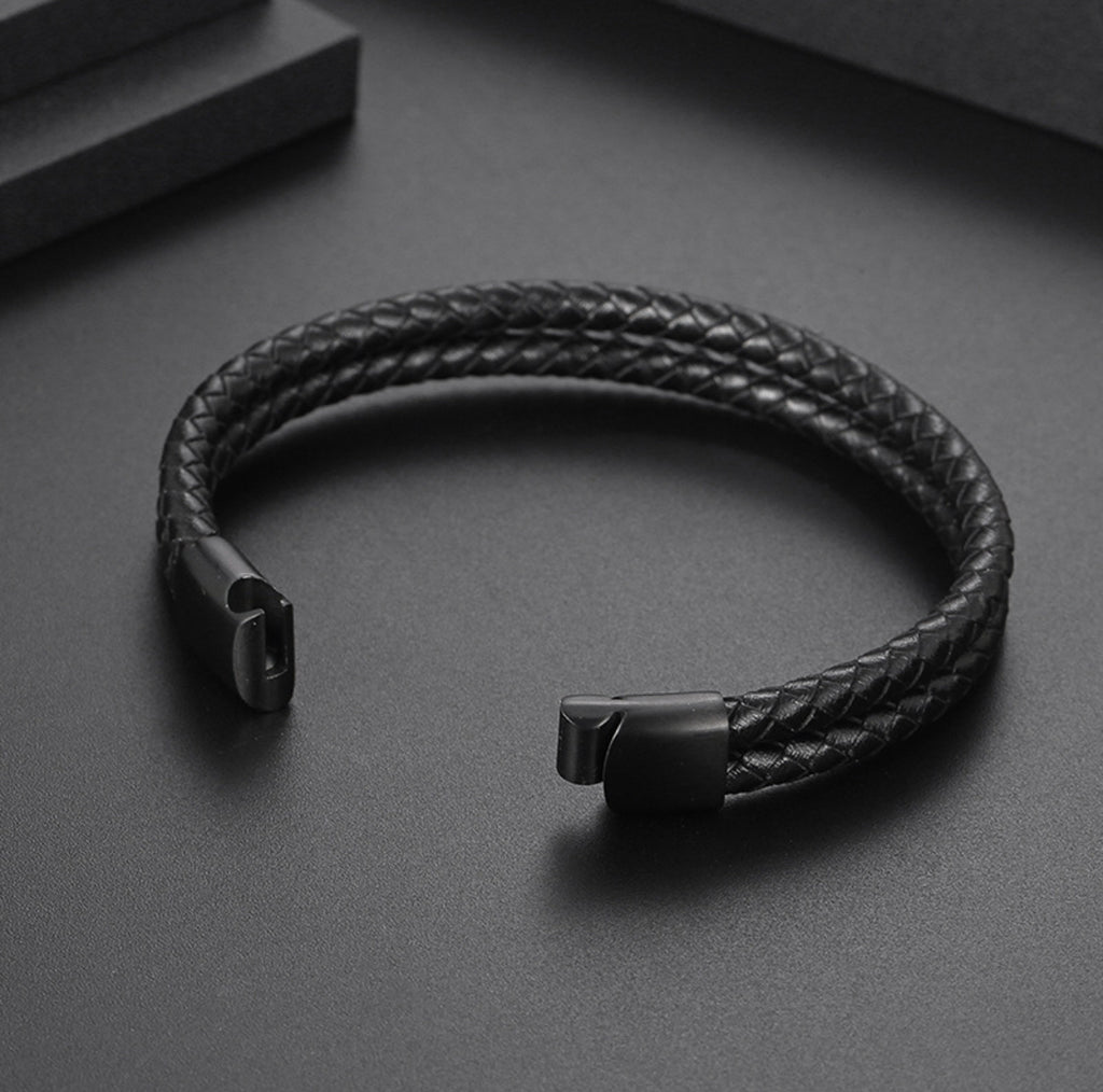 Blackout Leather Band