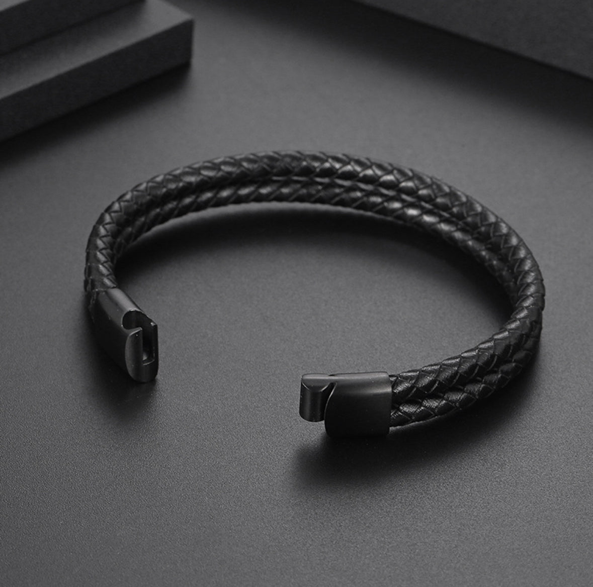 Blackout Leather Band