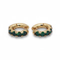 Emerald Green -24K GOLD FILLED
