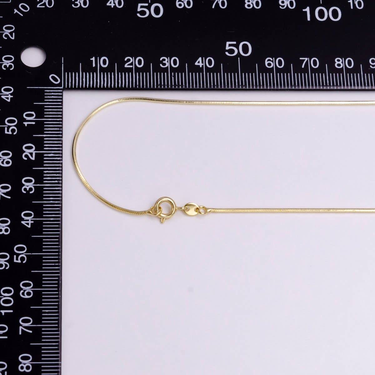 Omega Cocoon Chain Necklace – 18"