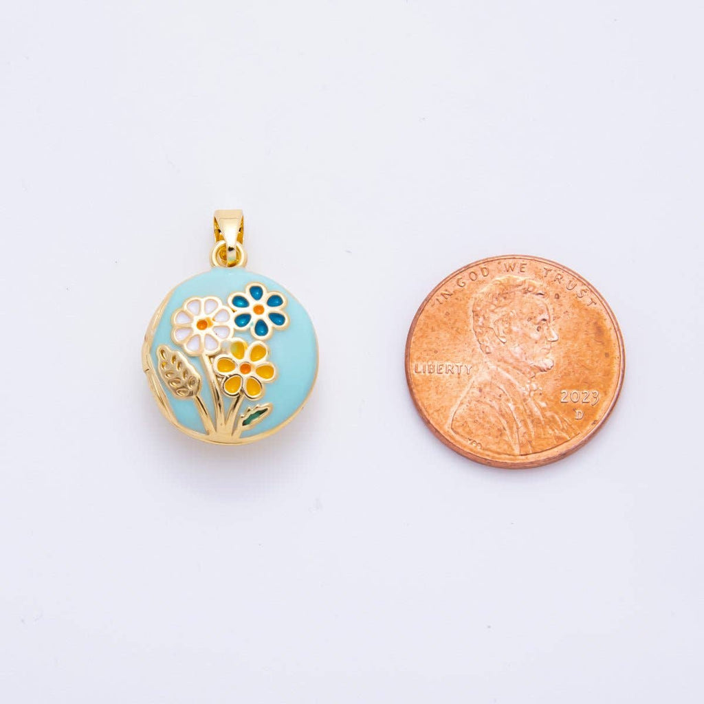 Bloomer pendant-18K Gold Filled