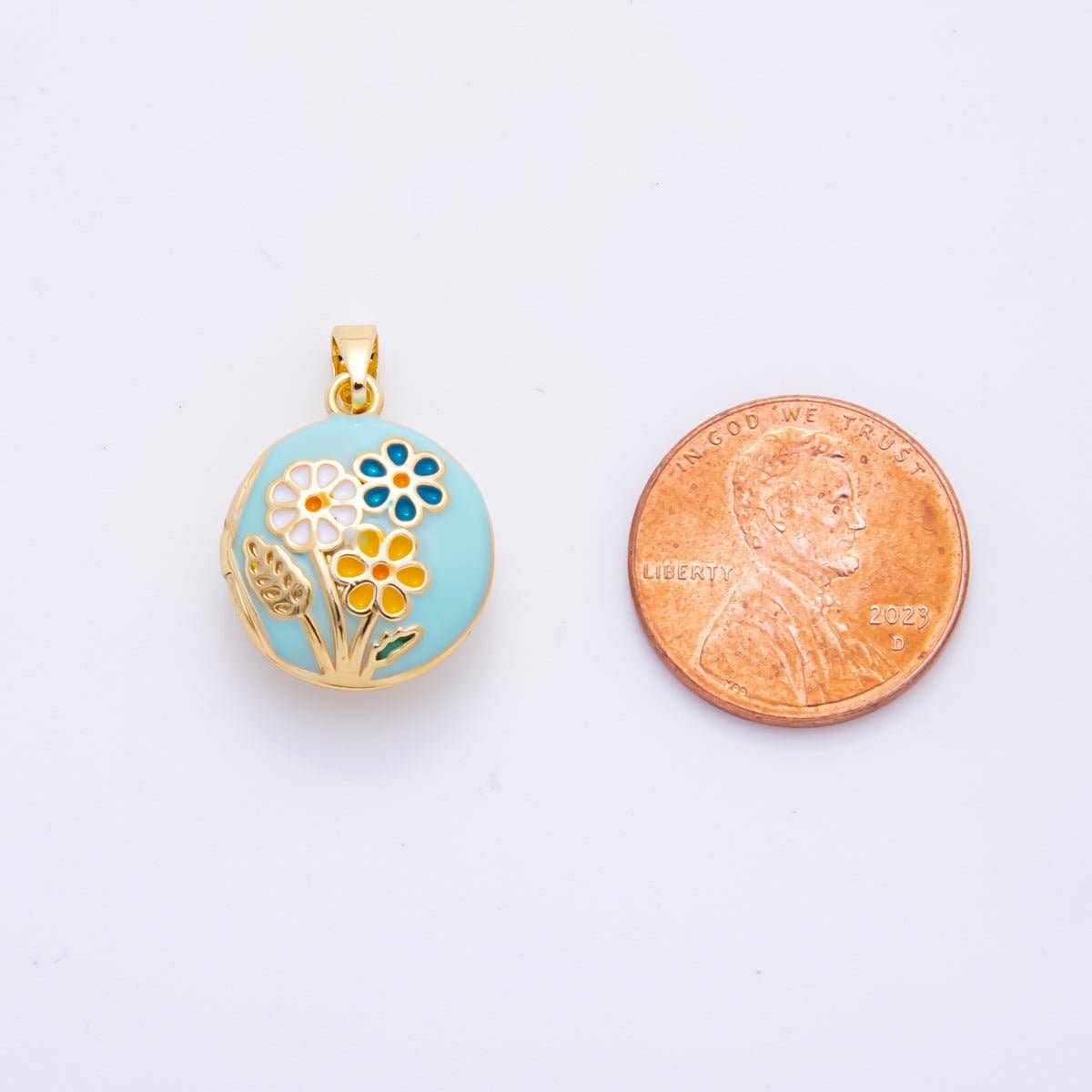 Bloomer pendant-18K Gold Filled