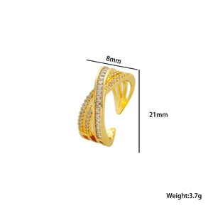 Round Ring - 18K Gold Plated Titanium Steel - BOGO