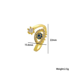 Round Ring - 18K Gold Plated Titanium Steel - BOGO