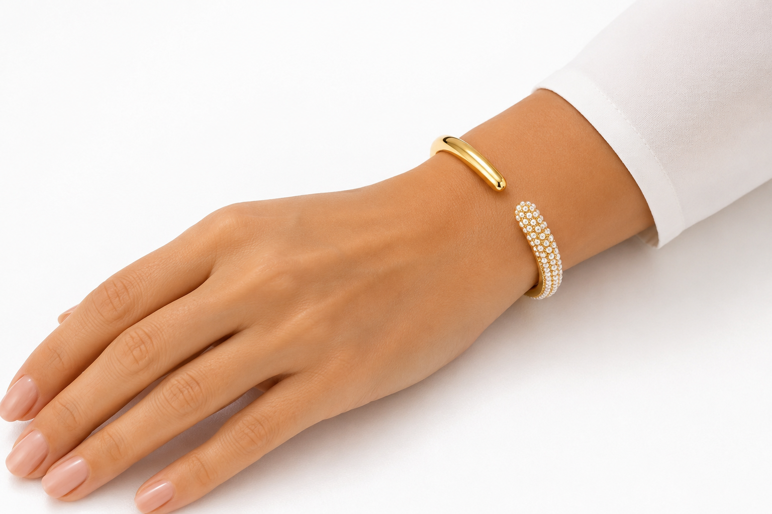 Pearl Bloom Cuff