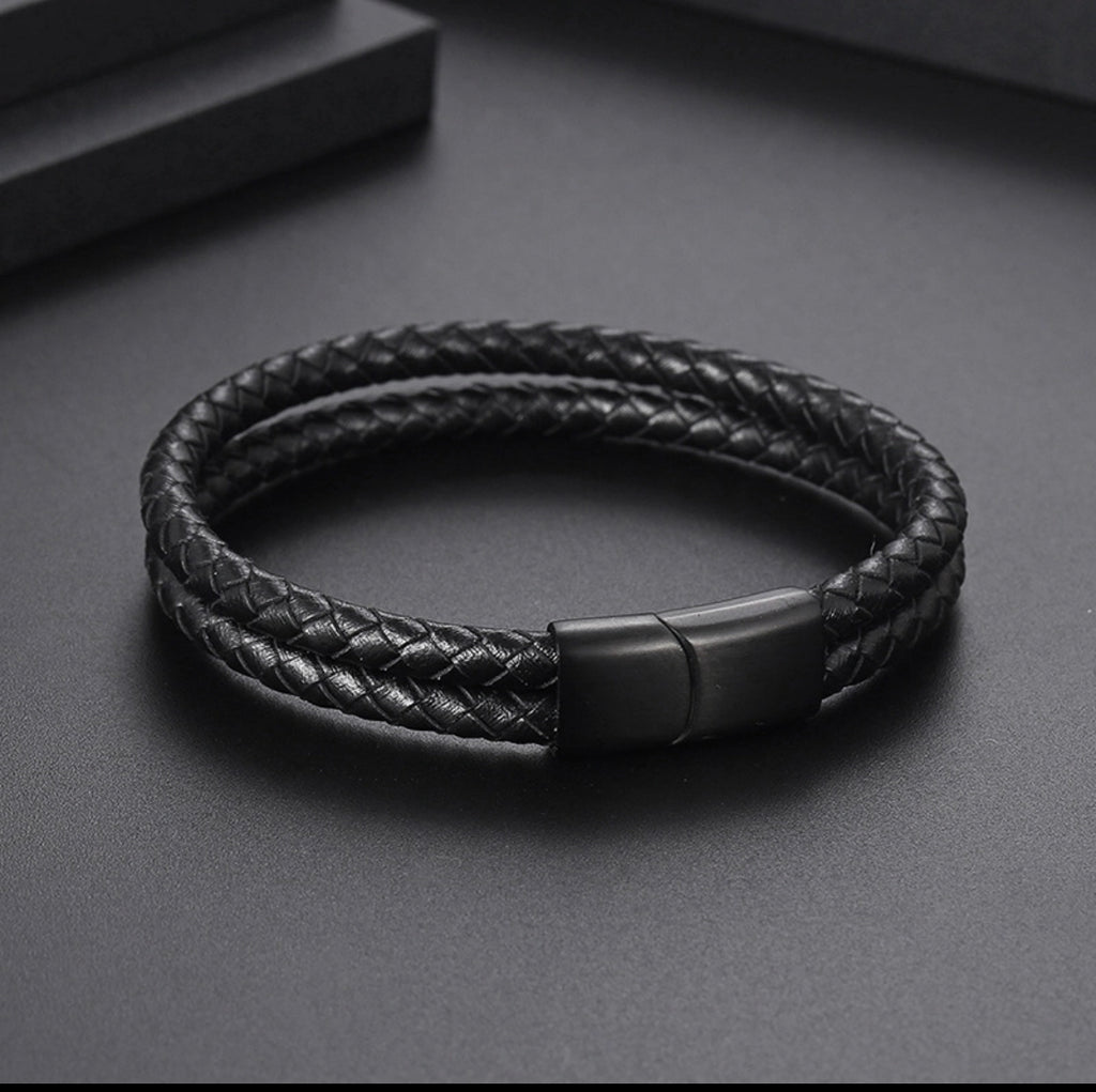 Blackout Leather Band