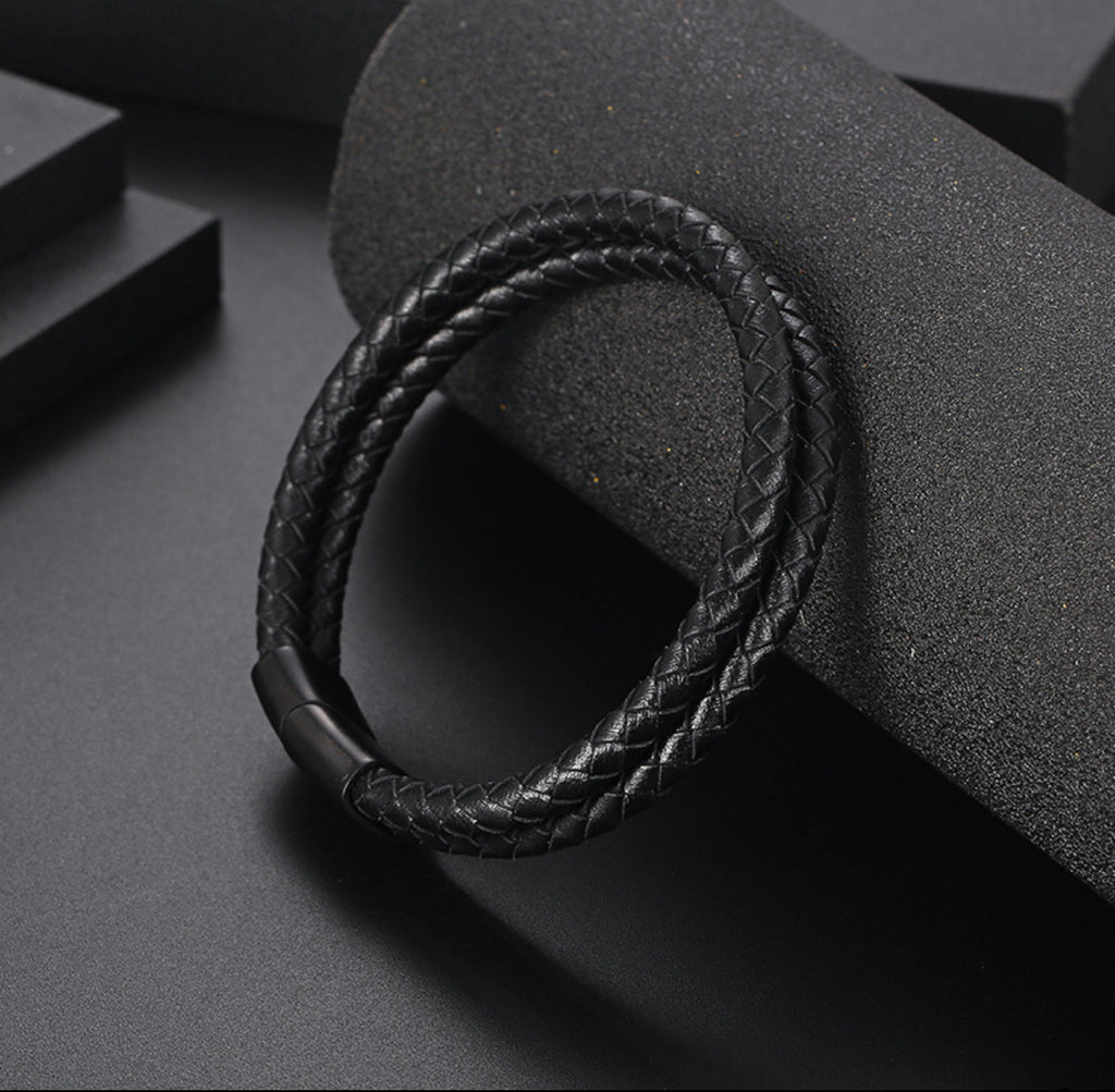 Blackout Leather Band