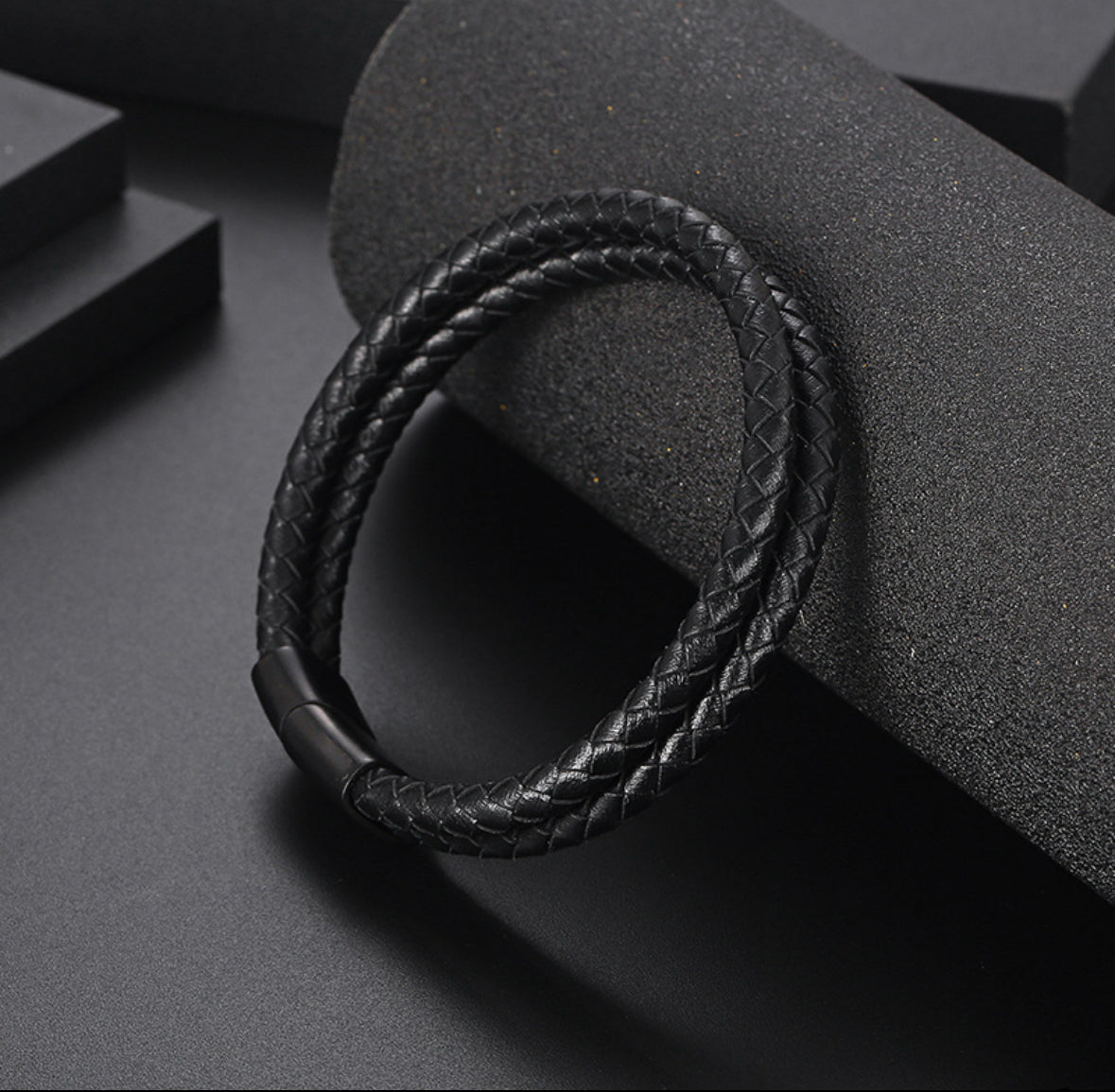 Blackout Leather Band