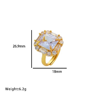 Round Ring - 18K Gold Plated Titanium Steel - BOGO