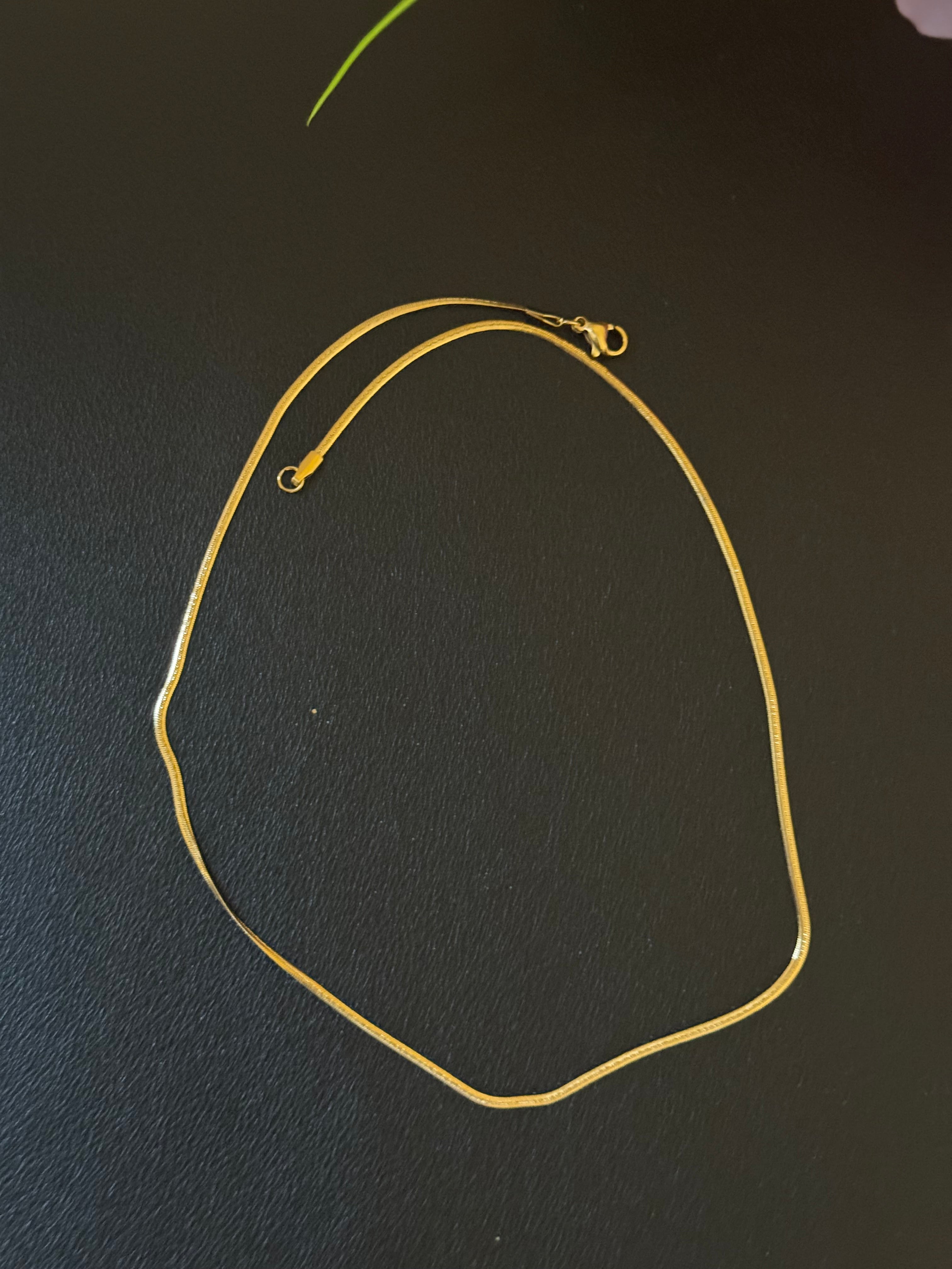 Snake Chain-18k gold plated