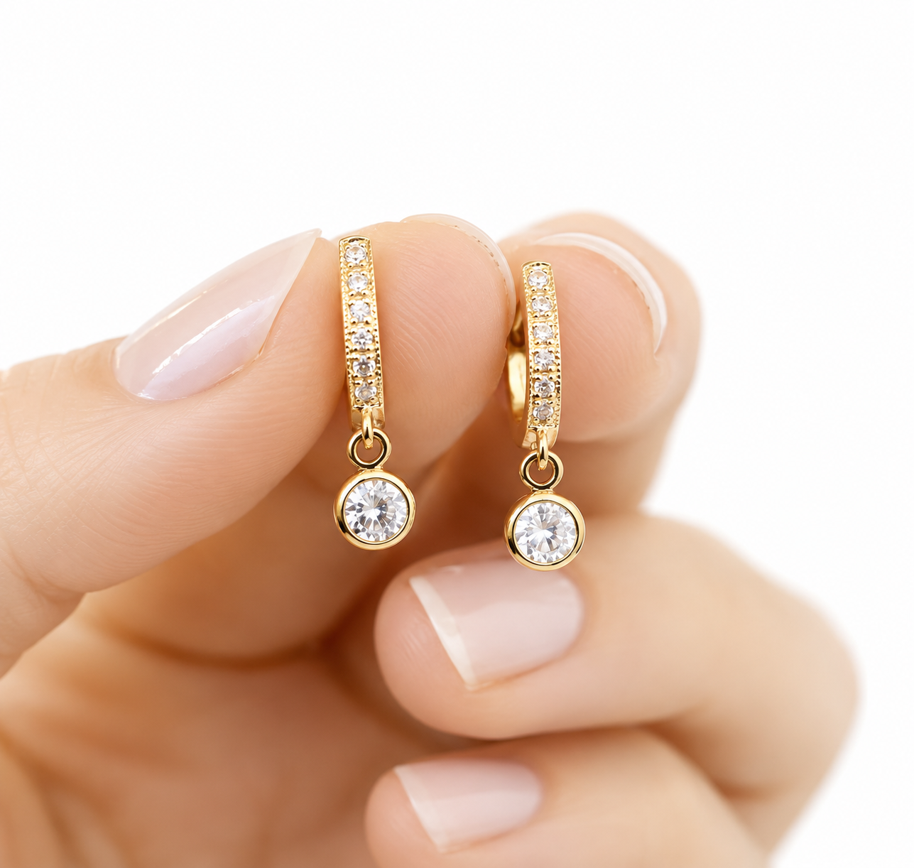 Luna Drop Hoops