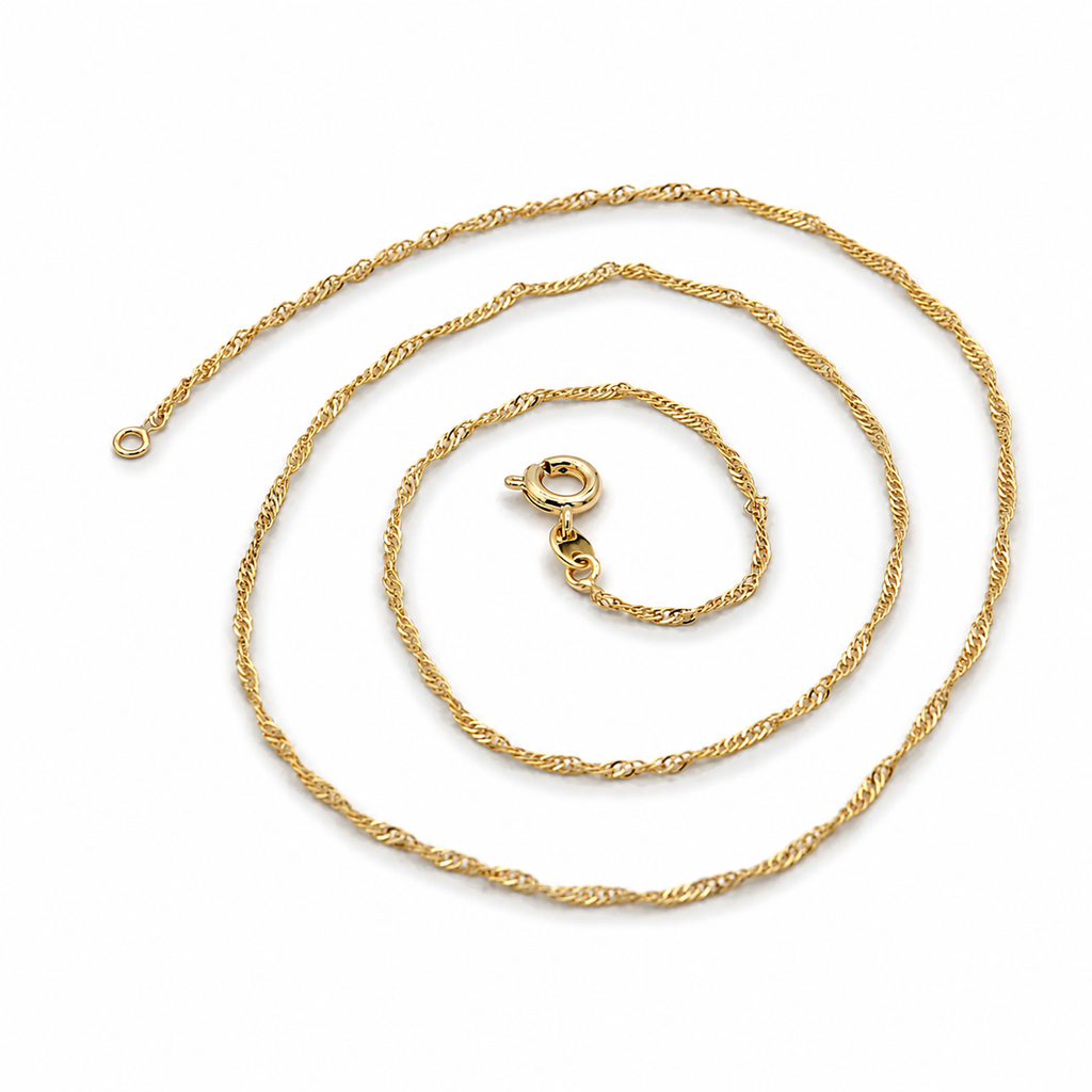 14K Gold Filled Singapore Chain