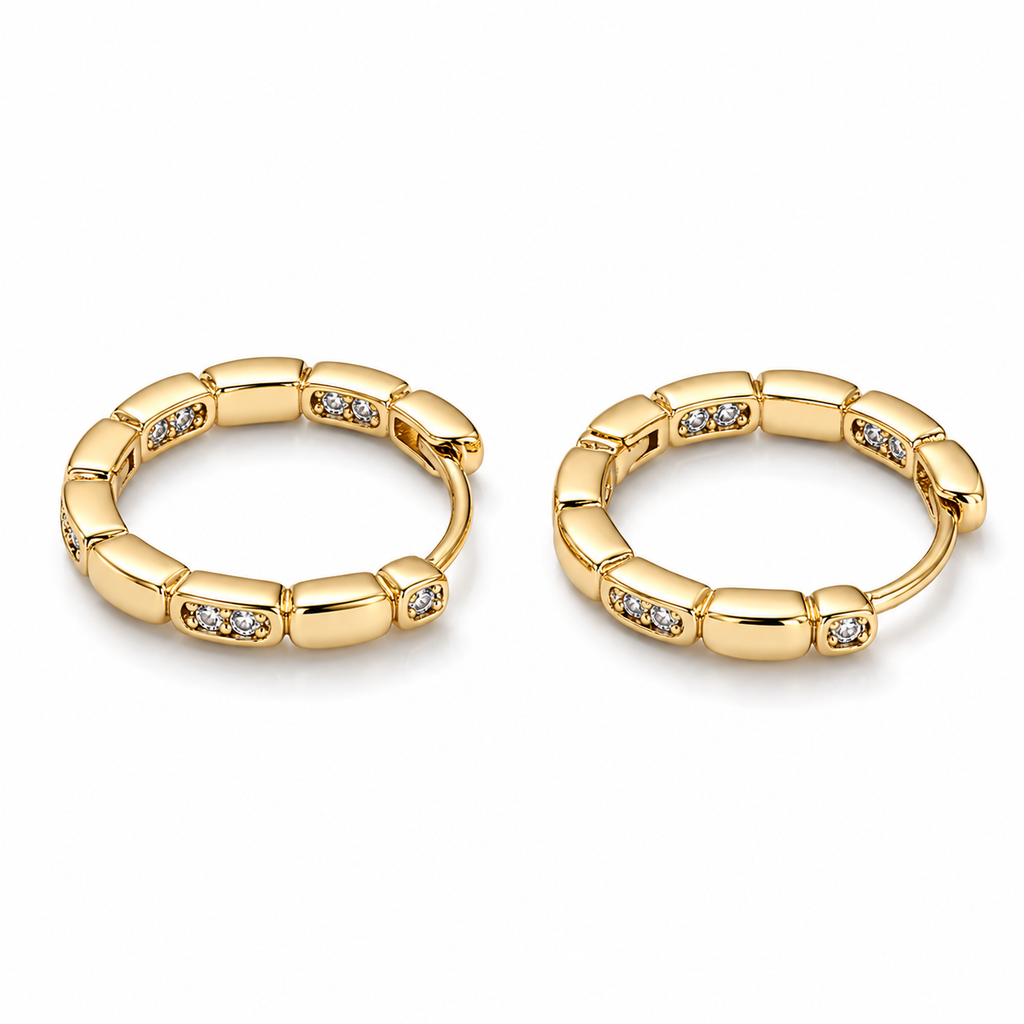 Gold Huggies earrings 14K Gold Filled