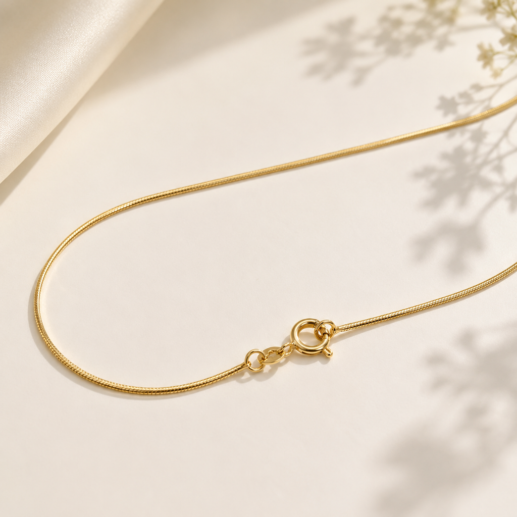 Omega Cocoon Chain Necklace – 18"
