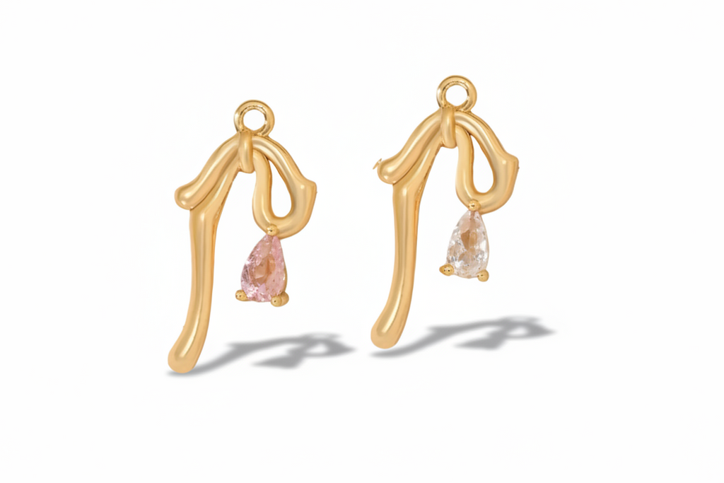 bubbly bow Charm