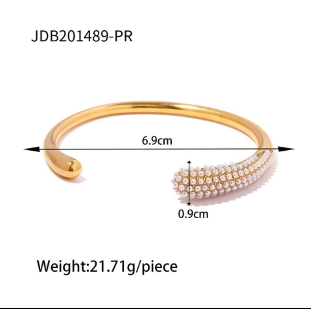 Pearl Bloom Cuff