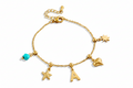 Letter A Charms Bracelet