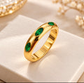 Emerald Glow Ring