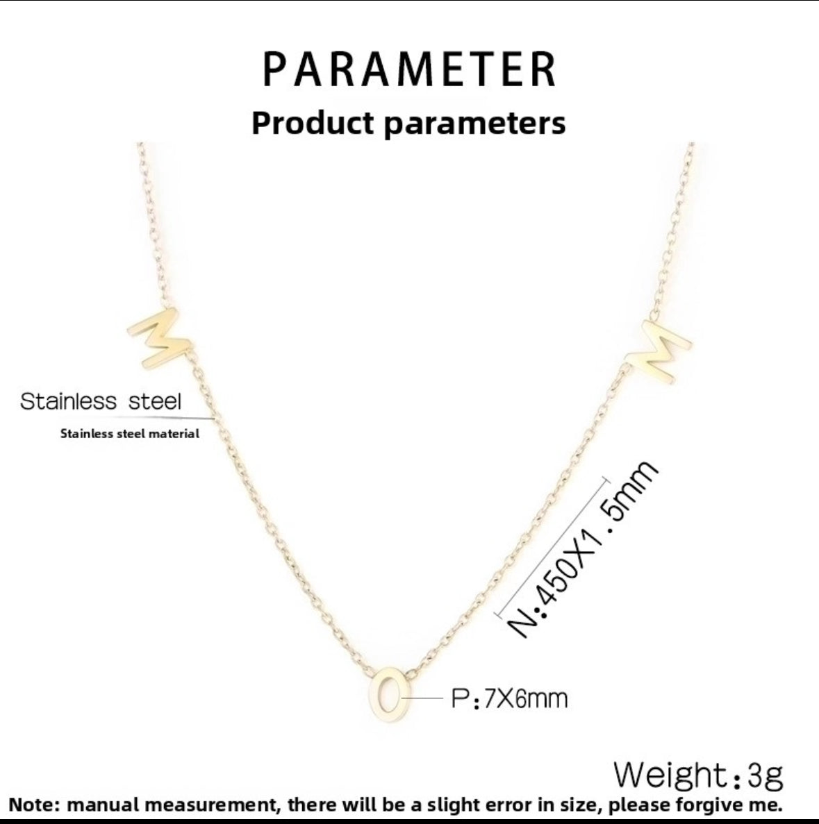 Letters of Love-MOM Chain