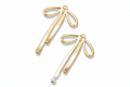 Open bow charm