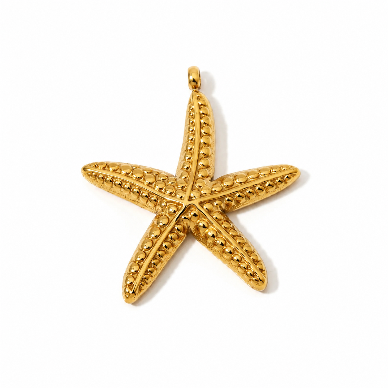 Golden Tide Starfish Charm