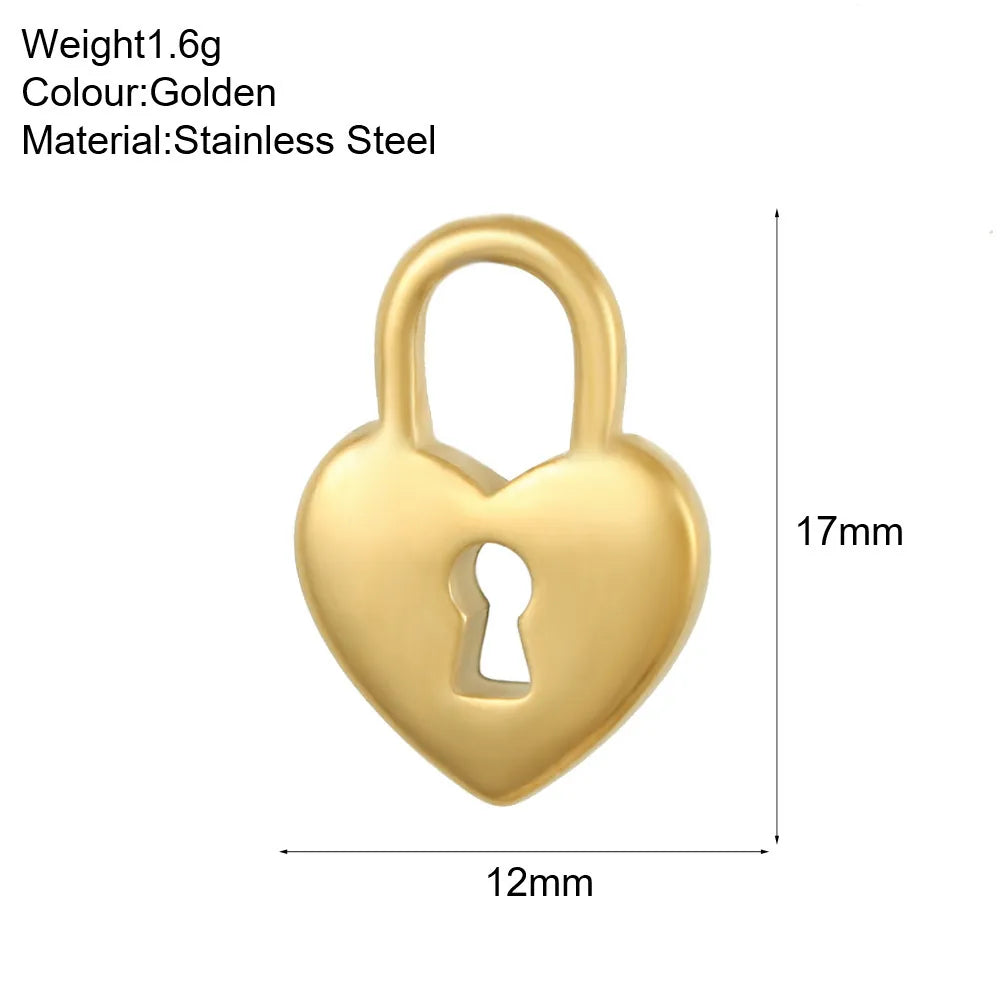 Heart Keeper Lock Charm