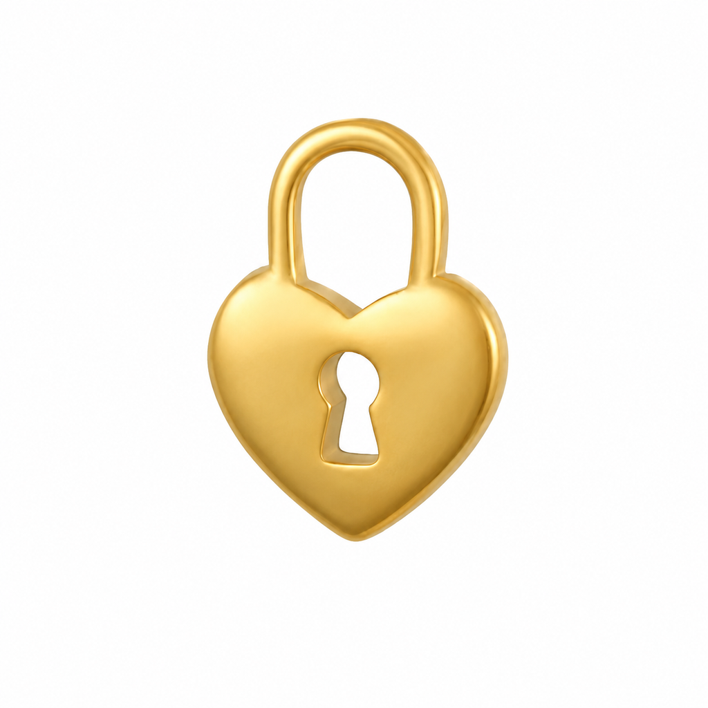 Heart Keeper Lock Charm