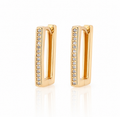 Aurora Spark Huggie Earrings