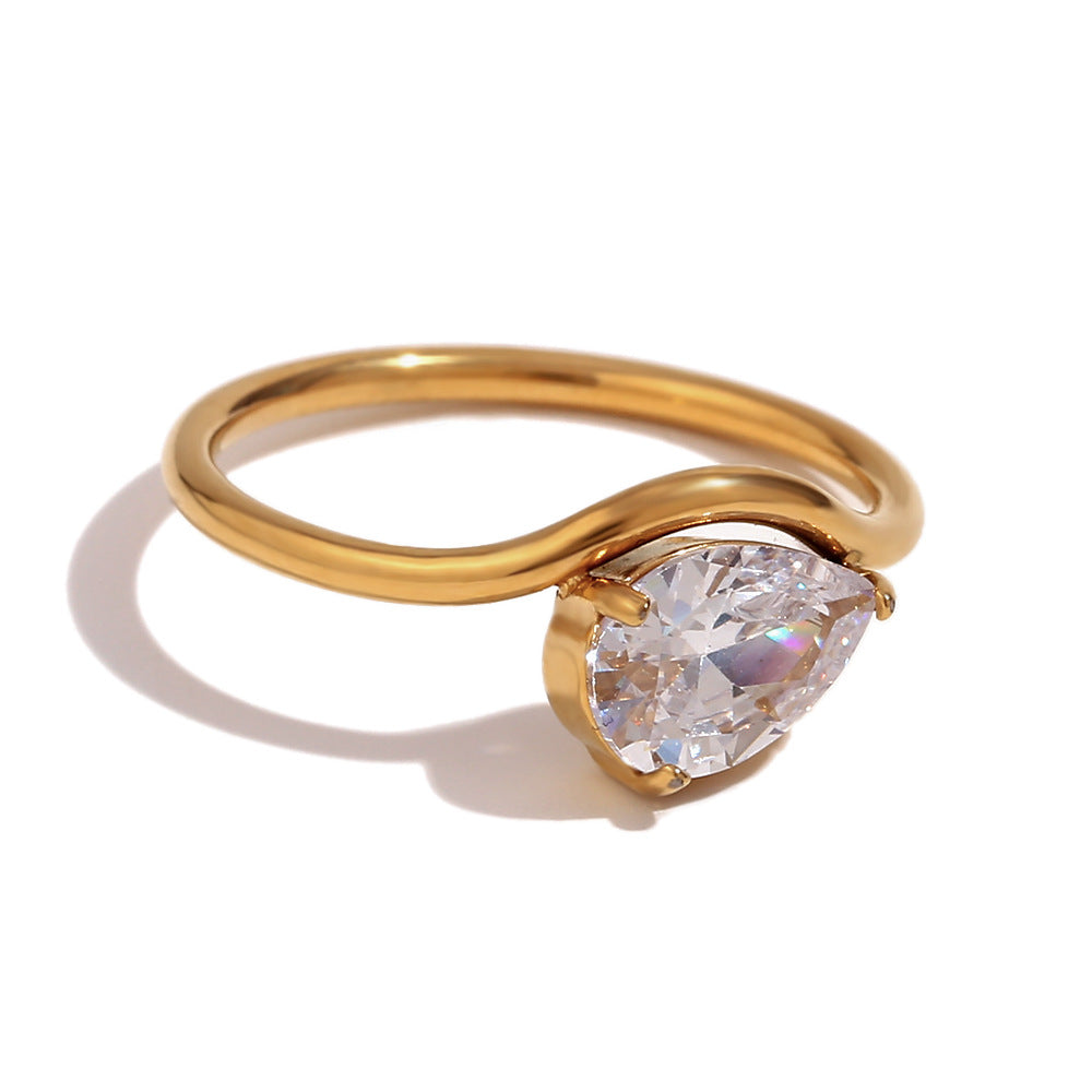 Teardrop Ring