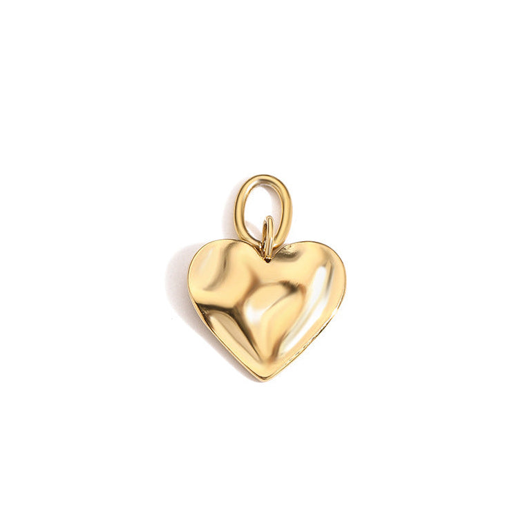 Puffy Heart Charm Pendant