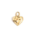 Puffy Heart Charm Pendant