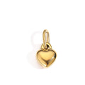 Gold Heart charm