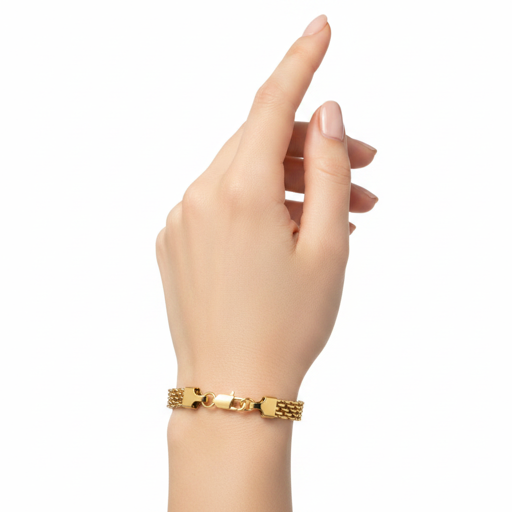 Royal mesh bracelet