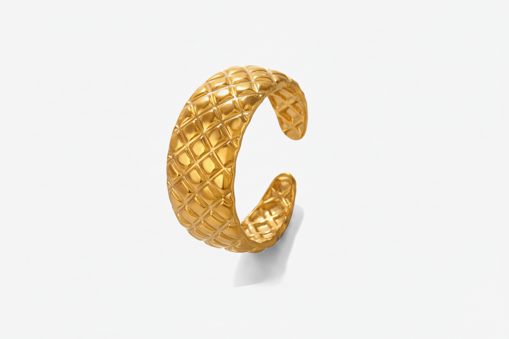 Quilted Luxe Ring
