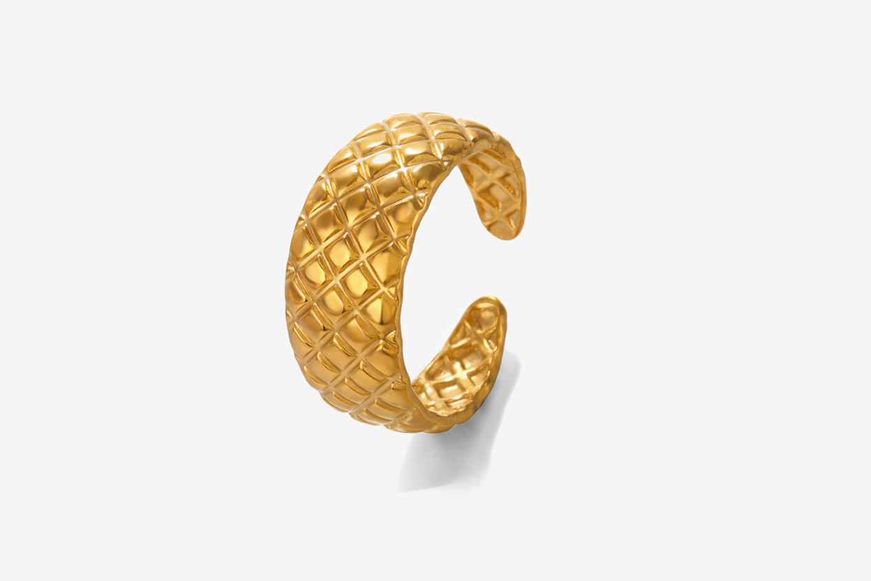 Quilted Luxe Ring