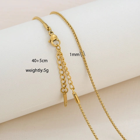 Slim Box Chain