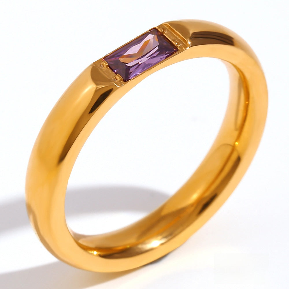 Birthstone rings