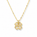 Four leaf clover pendant necklace