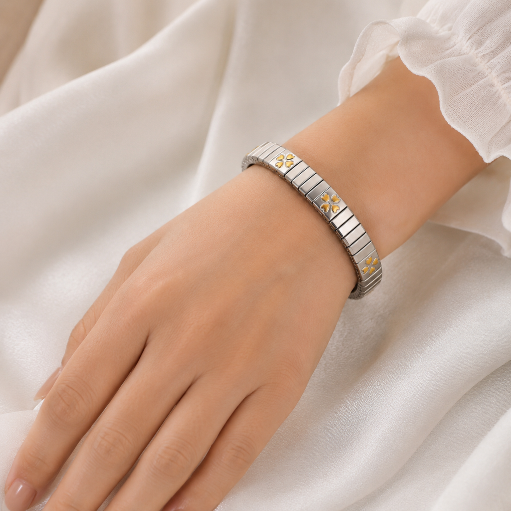 Luna link charm bracelet
