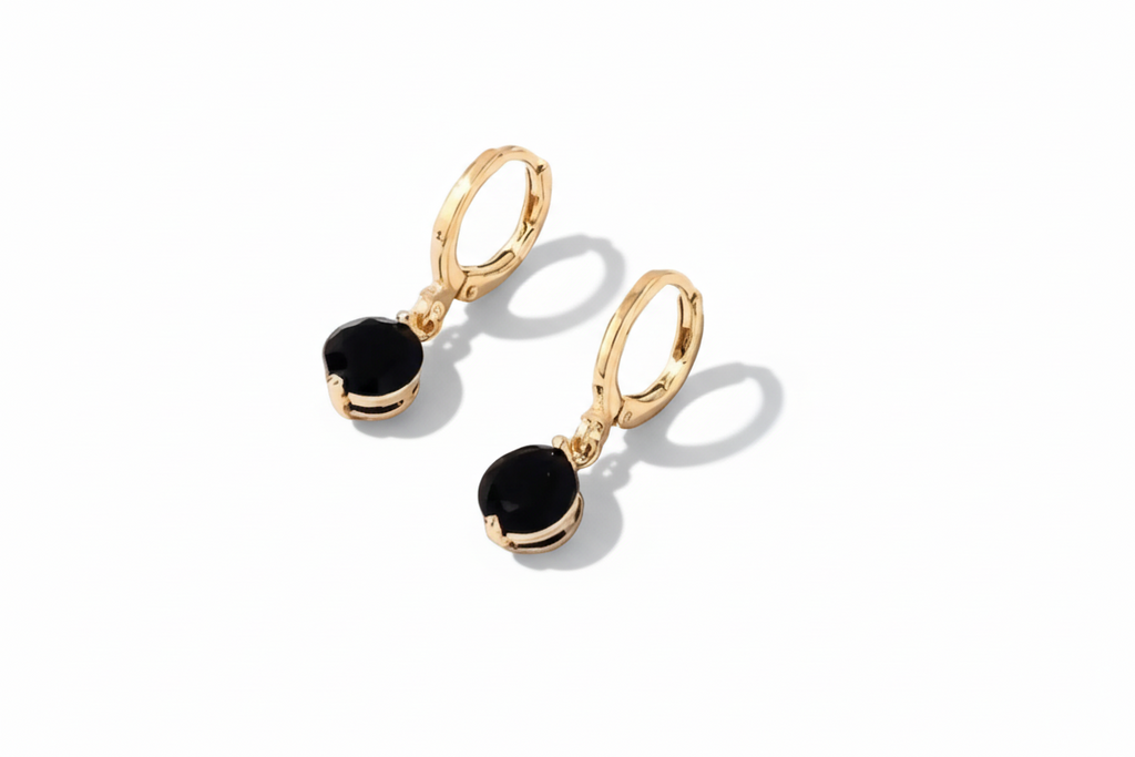 Onyx Drop Earrings