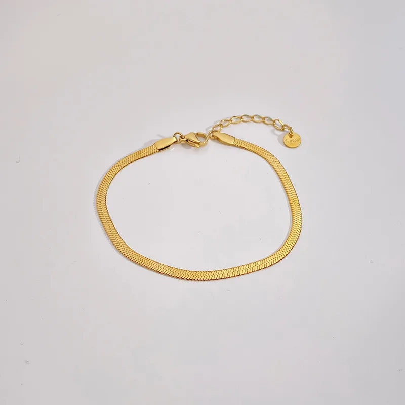 Women's Gold-Plated Stainless Steel Bracelet
