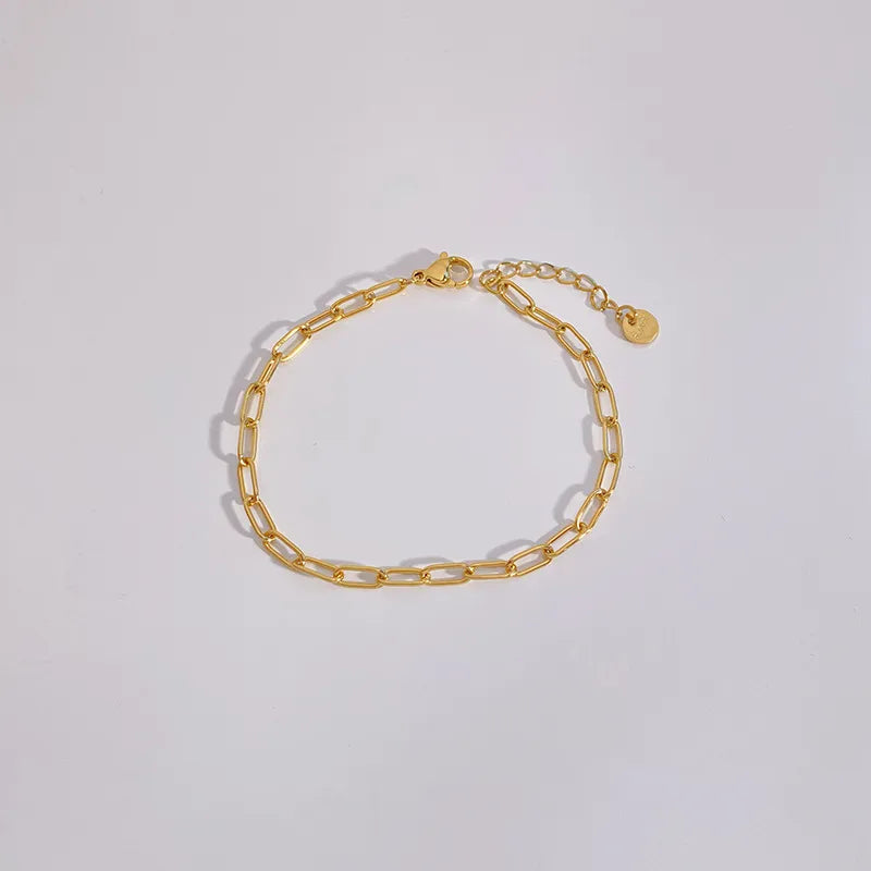Women's Gold-Plated Stainless Steel Bracelet