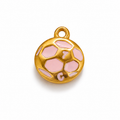 Pink Goal Soccer Charm