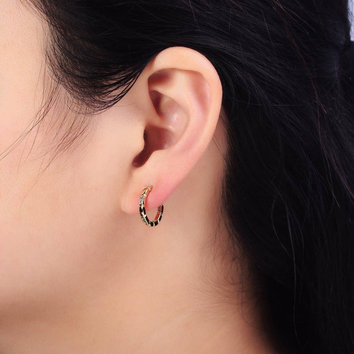 Gold Huggies earrings 14K Gold Filled