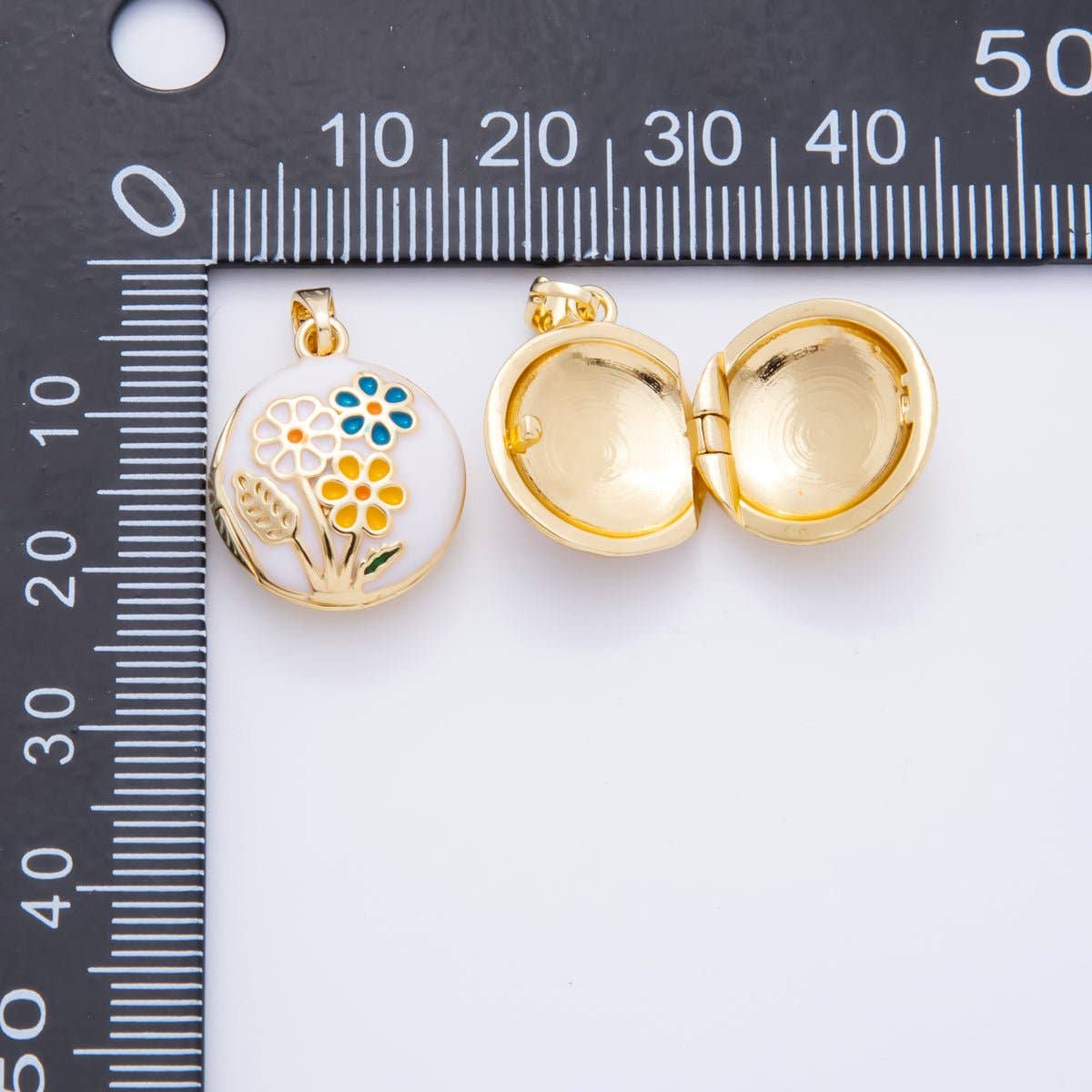 Bloomer pendant-18K Gold Filled